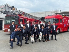 災害対策研修の集合写真