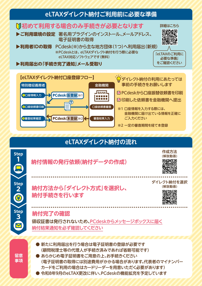 写真：エルタックスリーフレット　うら