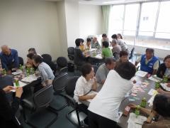 写真：話し合いの様子