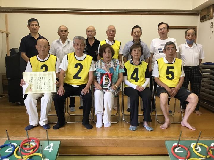 写真：輪投げ大会