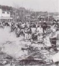 写真：坂浜の塞の神行事2