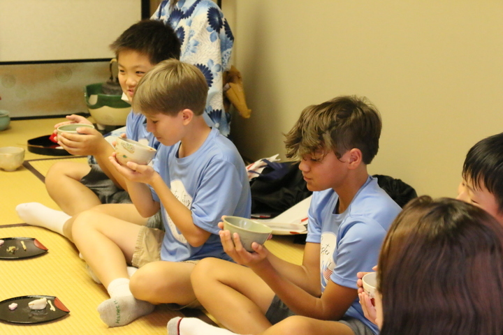 写真：お茶会体験