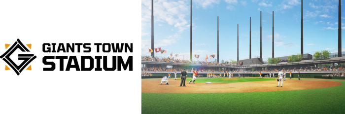 ジャイアンツタウンスタジアムロゴ、イメージ図