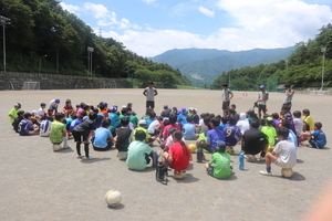 写真：子どもサッカー体験事業の様子（1）