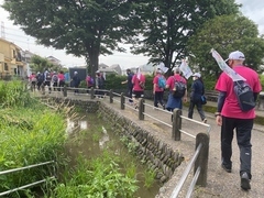 写真：いなぎあるくマップウォーキング1