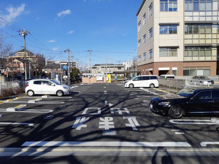 写真：第二駐車場出口