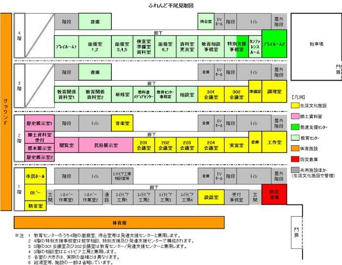 イラスト：ふれんど平尾見取り図