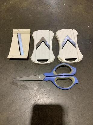 写真：スライサー、ハサミ