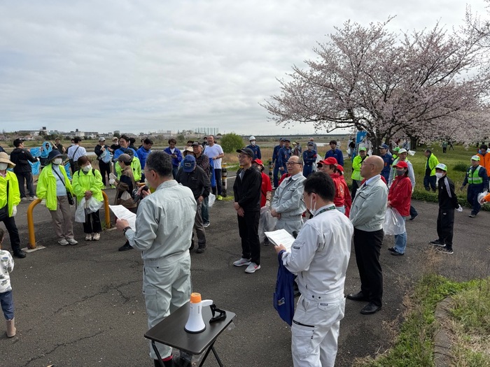写真：北緑地公園開会式
