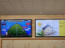 写真：南山小学校における見える化