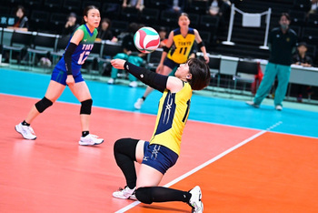 プレー中の松永選手2