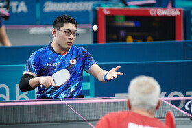 写真：プレー中の七野選手5