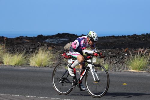 写真：バイク走行の様子
