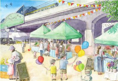 写真：選考絵画1