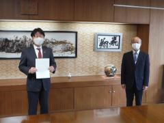 写真：市長報告