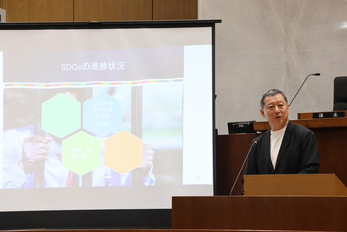 写真：講演会の様子