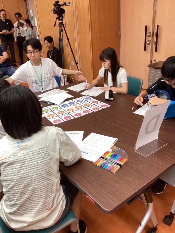 写真：ウェルビーイングカードの活動の様子2