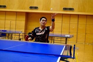 写真：七野選手競技中の様子