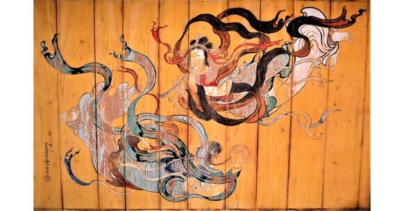 常楽寺の飛天図（外部リンク・新しいウィンドウで開きます）