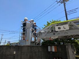 消防署体験