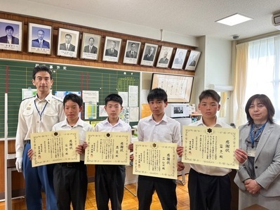 写真：感謝状贈呈2