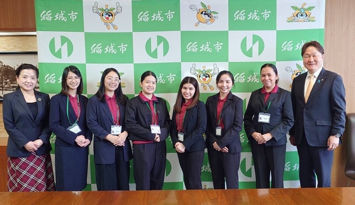 ALTの皆さんと稲城市長