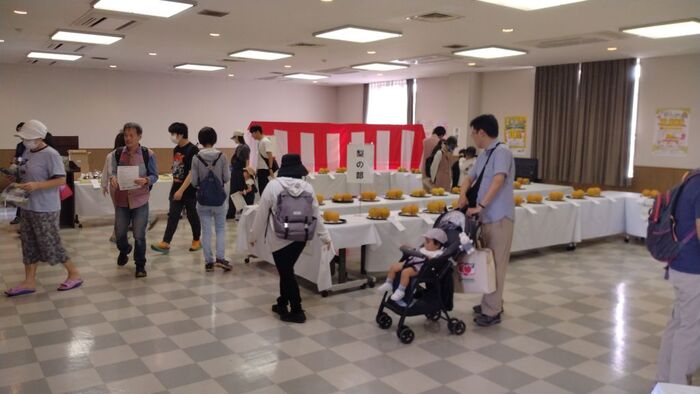 農産物品評会（第一弾の様子）
