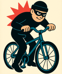 自転車盗犯