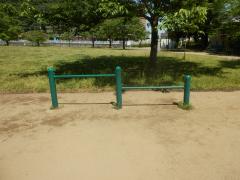 写真：大丸公園腕立て棒
