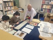 文化財調査の様子