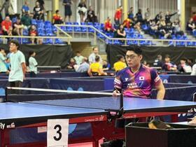 写真:プレー中の七野選手2