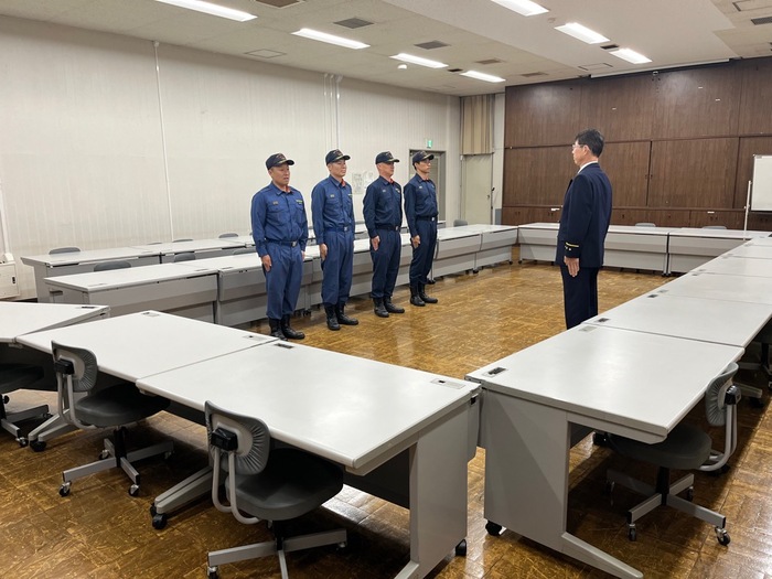 消防長訓示
